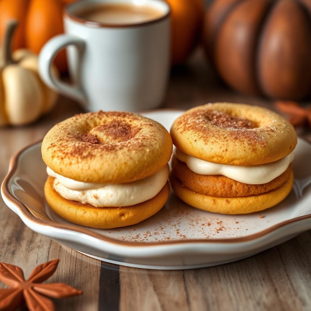 Pumpkin Spice Latte Whoopie Pies
